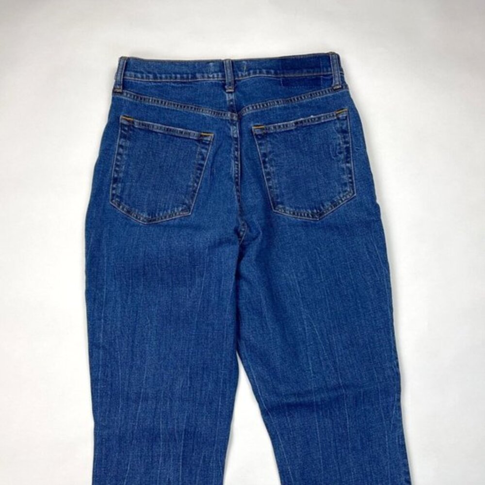 Abercrombie Fitch Curve Ultra High Rise 90s Slim Straight‎ Jeans Women 31 12 EUC - Picture 4 of 8